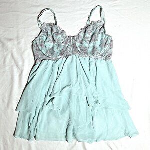 Vintage Sheer Babydoll Lingerie – Seductive Wear by Cinema Etoil - Size 3X